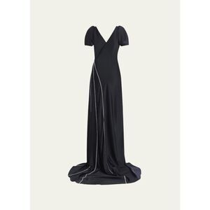 markarian maxine gown with crystal black US2